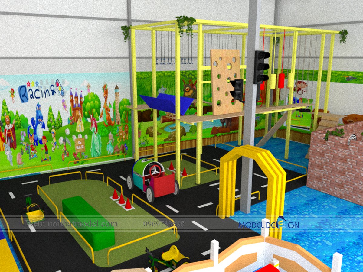 Thiết kế khu vui chơi trẻ em giá rẻ quận Gò Vấp