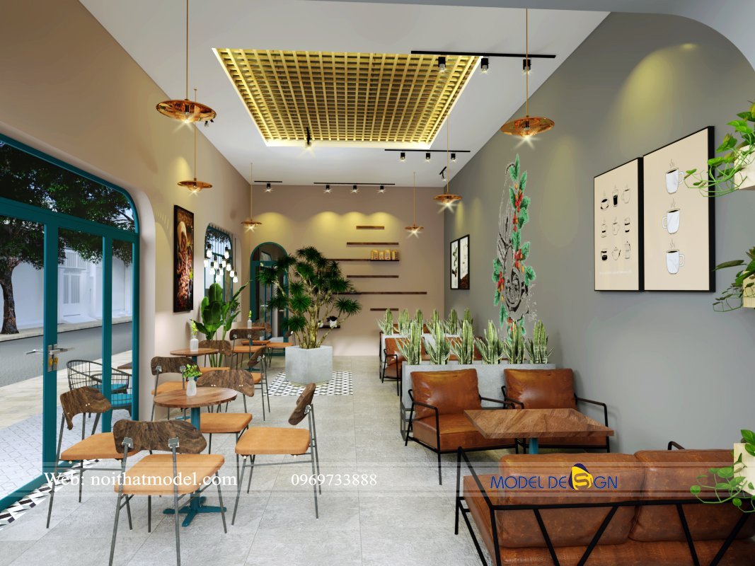 Lựa chọn nội thất quán cafe thiết kế phù hợp phong cách quán