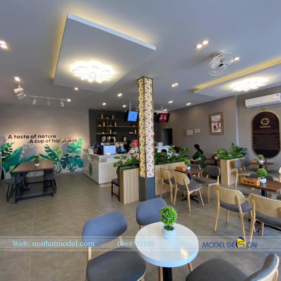 10+ Tip thiết kế quán cafe 40m2 đẹp thu hút khách