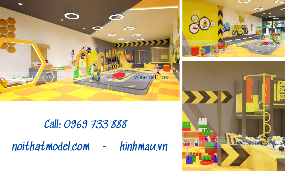 Dự án thiết kế khu vui chơi liên hoàn dành cho trẻ em tại Bình Thạnh