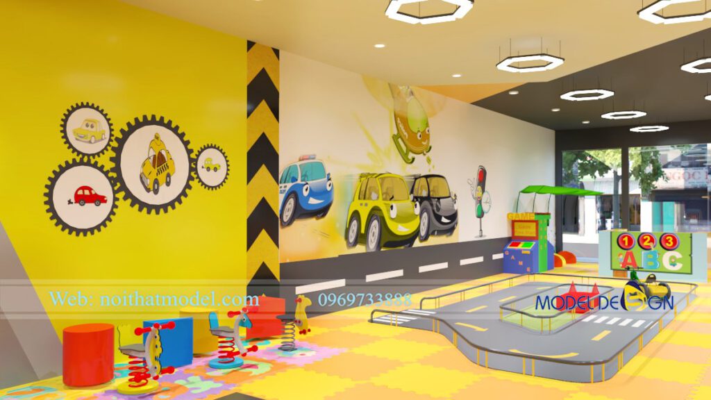 Dịch vụ thiết kế khu vui chơi trẻ em tại Model Design