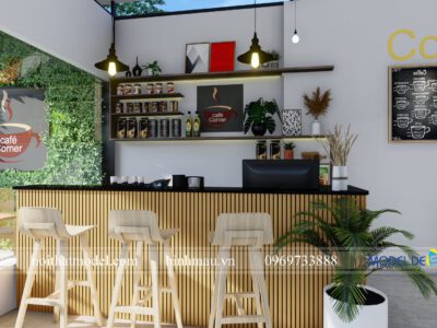 Một số hình ảnh thiết kế quán cafe đẹp theo xu hướng mới nhất hiện nay