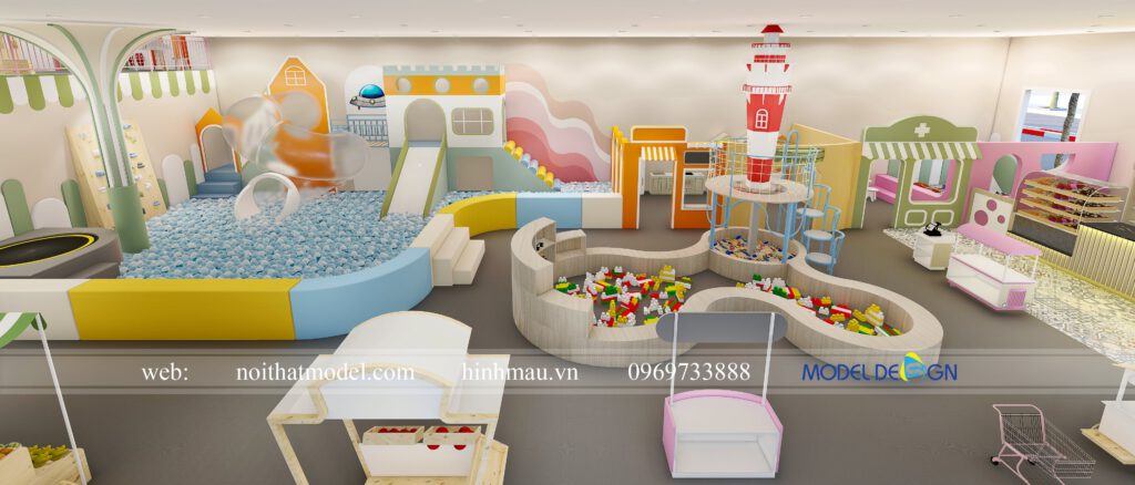 Thiết kế cafe kids 5