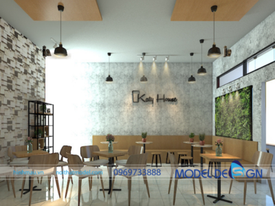 Thiết kế quán cafe đẹp tại Rạch Giá - Kiên Giang