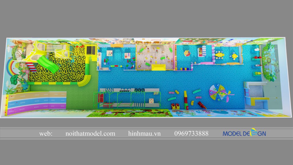 Thiết kế khu vui chơi trẻ em tại Tây Ninh 1