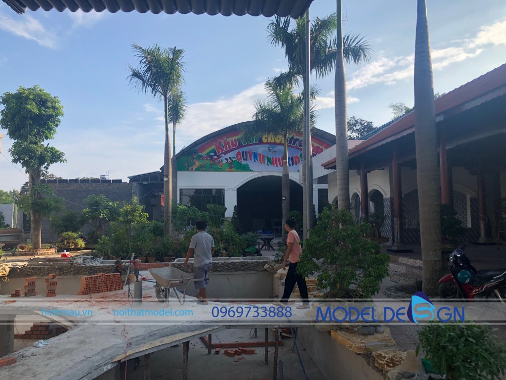 Thiết kế quán cafe sân vườn Hậu Giang 03 Thiết kế quán cafe sân vườn Hậu Giang 03