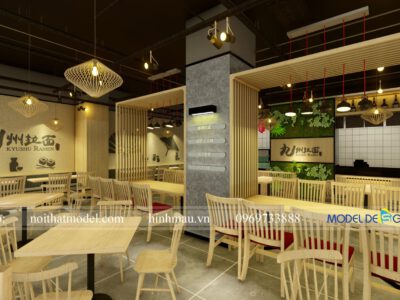 Thiết kế quán cafe phong cách Nhật 1