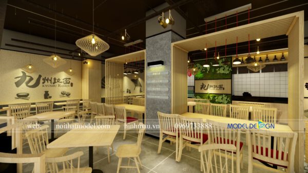 Thiết kế quán cafe phong cách Nhật 1