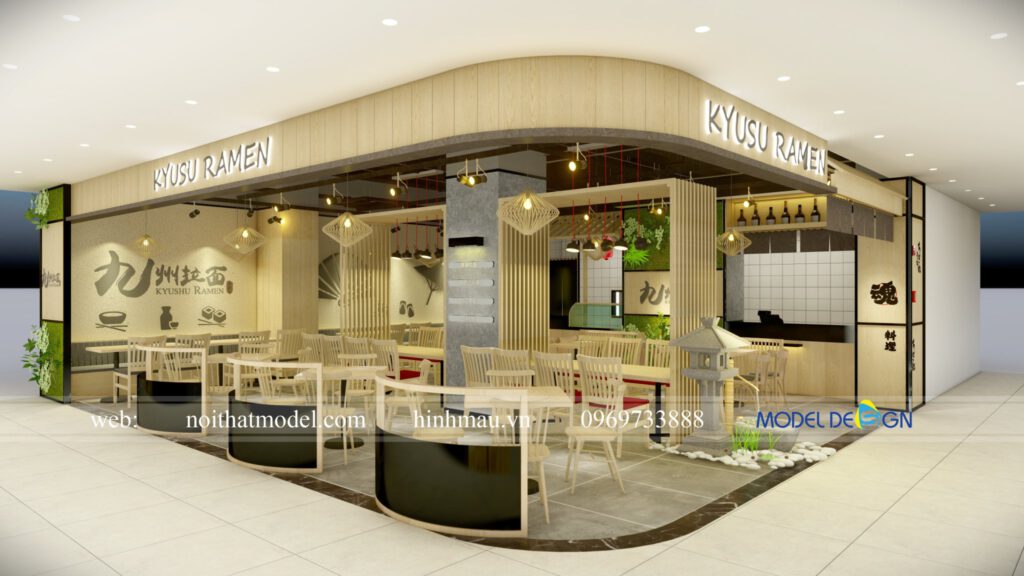 Thiết kế quán cafe phong cách Nhật 2