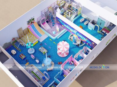 Thiết kế kids cafe - Mô hình kinh doanh siêu lợi nhuận