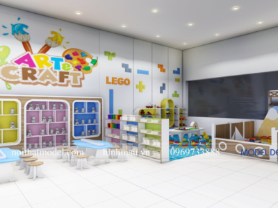 Trang trí kids cafe diện tích nhỏ