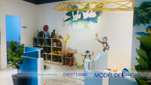 Hình ảnh thi công kids cafe 2