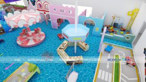 Thiết kế kids cafe 200m2 3