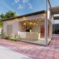 Thiết kế quán cafe ngoài trời 350m2 1