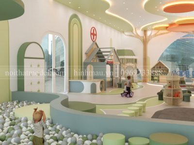 Thiết kế khu vui chơi trẻ em 200m2