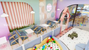 Thi công kids cafe cao cấp 2