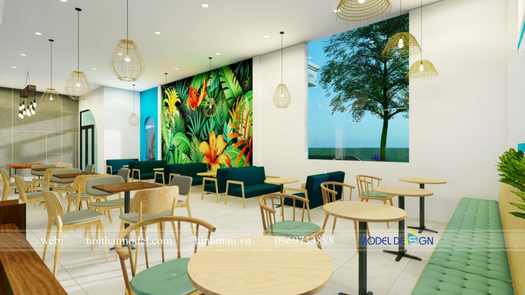Thiết kế quán cà phê sân vườn Bạc Liêu 2
