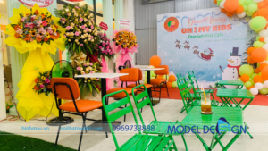 Mẫu kids cafe 250m2 đẹp 2