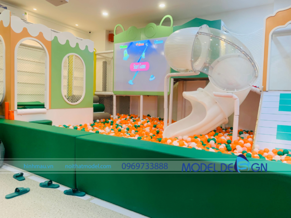 Mẫu kids cafe 250m2 đẹp 3