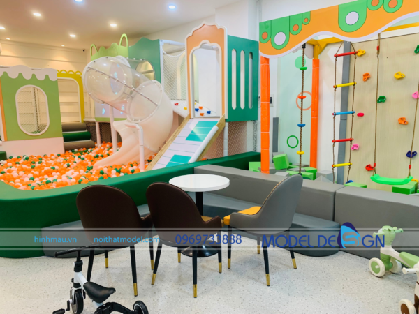 Mẫu kids cafe 250m2 đẹp 6