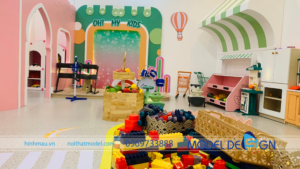 Mẫu kids cafe 250m2 đẹp 7