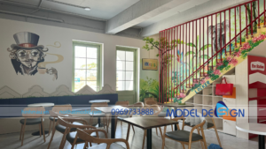 Thi công quán kids cafe Đồng Nai P1 1