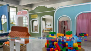 Thi công quán kids cafe Đồng Nai P1 4