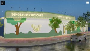 Thiết kế Dinasour Kids Cafe P1 1