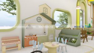 Thiết kế DInosaur Kids Cafe P3 2