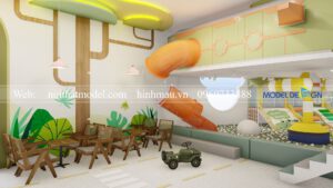 Thiết kế DInosaur Kids Cafe P3 3