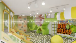 Thiết kế DInosaur Kids Cafe P3 4