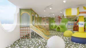 Thiết kế DInosaur Kids Cafe P4 1