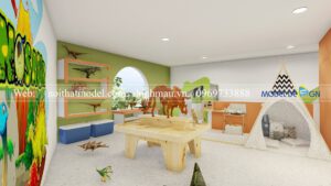 Thiết kế DInosaur Kids Cafe P5 3