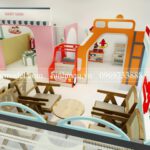 Thiết kế Oh My Kids Coffee Đà Lạt 250m2 16