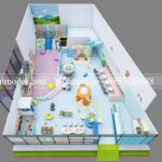 Thiết kế Oh My Kids Coffee Đà Lạt 250m2 22