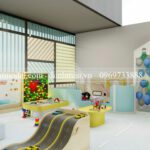 Thiết kế Oh My Kids Coffee Đà Lạt 250m2 5