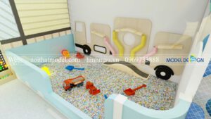 Thiết kế Oh My Kids Coffee Đà Lạt 250m2 6