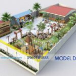 Mẫu thiết kế quán cà phê ngoài trời 200m2