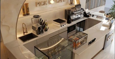 Thiết kế thi công quán cafe tại nhà bè 1