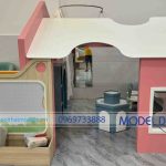 Thiết kế thi công kids cafe Dino Lona An 300m2