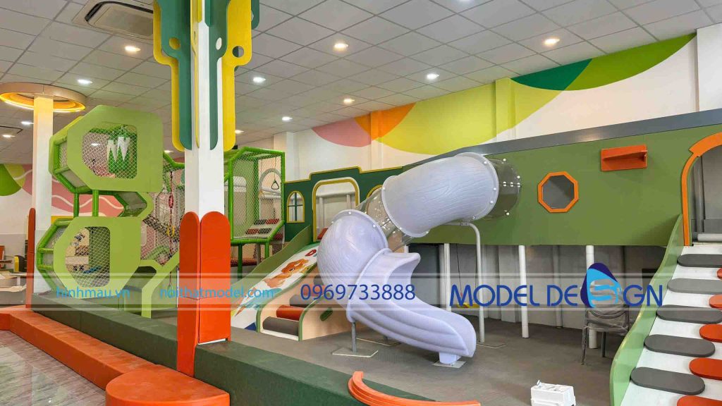 Thiết kế thi công kids cafe Dino Lona An 300m2 9