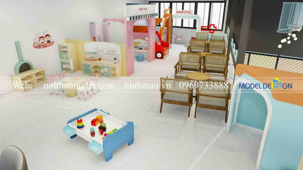 Thiết kế thi công quán cà phê 80m2 6