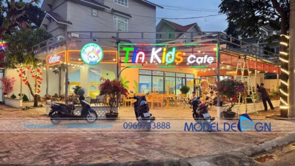 Thiết kế thi công Tin Kids Cafe - Vũng Tàu 1