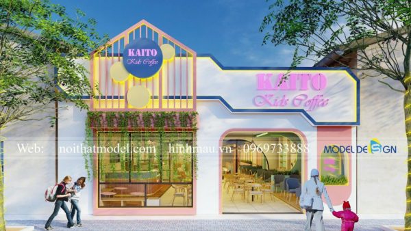 Thiết kế Kaito Kids Coffee 1