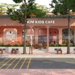 Thiết kế kids cafe góc 2 mặt tiền 2