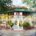 Thiết kế quán Kim Kids Coffee 1